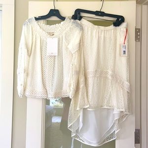 Ramy Brook top and skirt